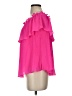 Naked Zebra 100% Polyester Pink Sleeveless Blouse Size S - photo 5