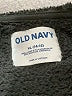 Old Navy 100% Polyester Solid Black Windbreaker Size 14 - 16 - photo 3