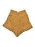Sancia 100% Tencel Solid Gold Shorts Size XS - photo 1
