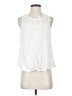 Hinge White Sleeveless Blouse Size XXS - photo 1
