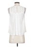 Hinge White Sleeveless Blouse Size XXS - photo 2