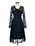 Assorted Brands Blue Cocktail Dress Size S - photo 1