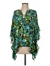Status by Chenault Green 3/4 Sleeve Blouse Size S - photo 1