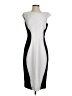 J. Peterman Color Block White Cocktail Dress Size 4 - photo 1