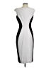 J. Peterman Color Block White Cocktail Dress Size 4 - photo 2