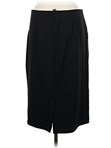 Ellen Tracy Faux Leather Skirt (view 2)