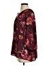 Vince Camuto 100% Polyester Burgundy 3/4 Sleeve Blouse Size XS - photo 5