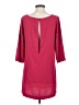 Leith 100% Polyester Solid Burgundy Casual Dress Size S - photo 2
