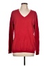 Lands' End 100% Supima Cotton Red Pullover Sweater Size L - photo 1