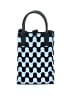 Unbranded Checkered-gingham Blue Satchel One size - photo 3