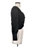 Zara 100% Polyester Black Long Sleeve Blouse Size M - photo 4