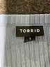 Torrid Solid Blue Short Sleeve T-Shirt Size 1X Plus (1) - photo 7