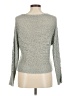 Rewind 100% Acrylic Metallic Silver Pullover Sweater Size M - photo 2