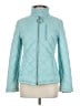 Moschino Jeans Argyle Teal Blue Jacket Size EU (IT) 42 / US 6 - photo 1