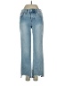 Lucky Brand Hearts Blue Jeans Size 0 - photo 1
