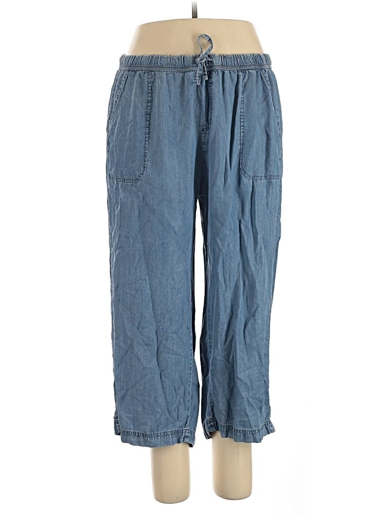 Pre-owned Splendid Casual Pants In Blue