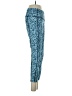 Athletic Works Animal Print Blue Active Pants Size XS - photo 4