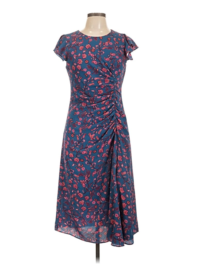 Pre-owned Vince Camuto Casual Dress In Blue