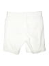 Studio Works Solid Ivory Shorts Size 14 - photo 2