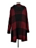 I.N. Studio Plaid Burgundy Cardigan Size M (petite) - photo 2