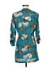 Madison Lilly 100% Polyester Teal Kimono Size M - photo 2