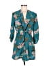 Madison Lilly 100% Polyester Teal Kimono Size M - photo 1