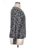 Gap Outlet 100% Cotton Animal Print Gray Cardigan Size XL - photo 4
