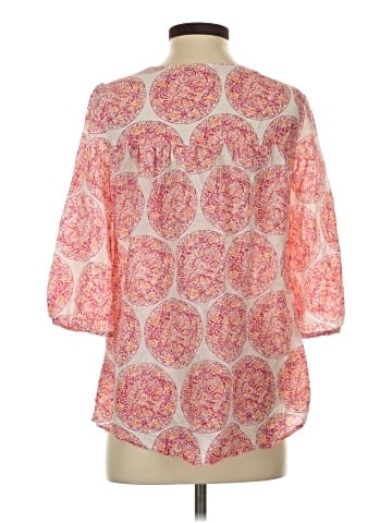 Calypso St. Barth For Target 3/4 Sleeve Silk Top (view 2)