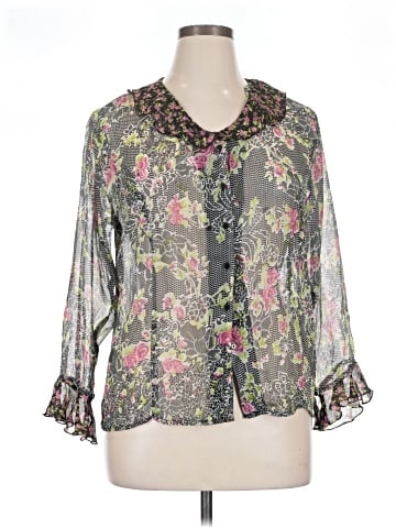 Claudia Richard 3/4 Sleeve Blouse (view 1)