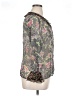 Claudia Richard 100% Polyester Floral Gray 3/4 Sleeve Blouse Size XL - photo 4