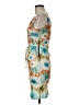 Komarov 100% Polyester Tie-dye Tan Casual Dress Size Med (2) - photo 5