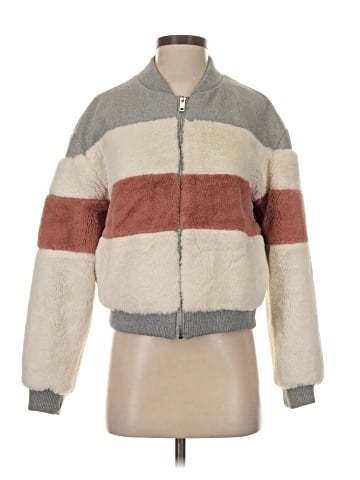 Charlotte Russe Faux Fur Jacket (view 1)