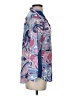 David Cline Paisley Blue Long Sleeve Blouse Size S - photo 4