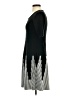 Studio One 100% Acrylic Stripes Black Casual Dress Size S (petite) - photo 5