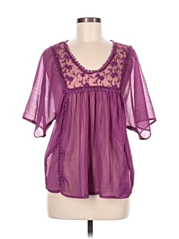 About A Girl Short Sleeve Blouse (view 1)