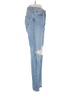 AGOLDE 100% Organic Cotton Graphic Blue Jeans Size 28 waist - photo 4