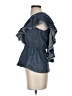 Trina Turk Blue Short Sleeve Top Size P (estimated, petite) - photo 5