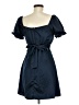 Mi ami 100% Polyester Solid Blue Cocktail Dress Size M - photo 2