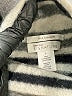Nordstrom Signature 100% Cashmere Stripes Gray Cashmere Pullover Sweater Size L - photo 7
