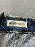Zara TRF 100% Baumwolle Blue Denim Shorts Size 2 - photo 3