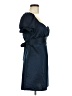 Mi ami 100% Polyester Solid Blue Cocktail Dress Size M - photo 4