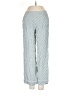 Etam 100% Viscose Polka Dots Blue Casual Pants Size S - photo 1