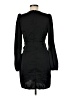 Shein 100% Polyester Solid Black Cocktail Dress Size M - photo 2