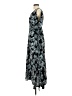 Thakoon 100% Rayon Paisley Blue Casual Dress Size 4 - photo 5