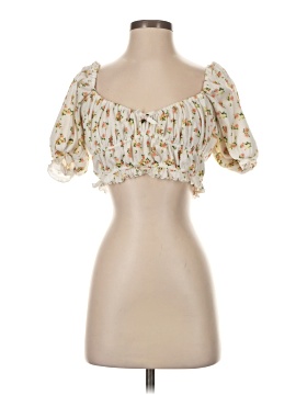 For Love & Lemons Short Sleeve Blouse