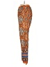 E by Eloise 100% Cotton Print Orange Casual Pants Size S - photo 5