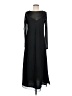DKNY 100% Polyester Black Casual Dress Size 6 - photo 1