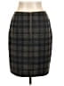 CAbi Plaid Gray Formal Skirt Size 10 - photo 2