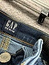 Gap Solid Blue Jeans Size 30 waist (tall) - photo 7