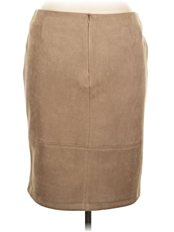 Preston & York Faux Leather Skirt (view 2)